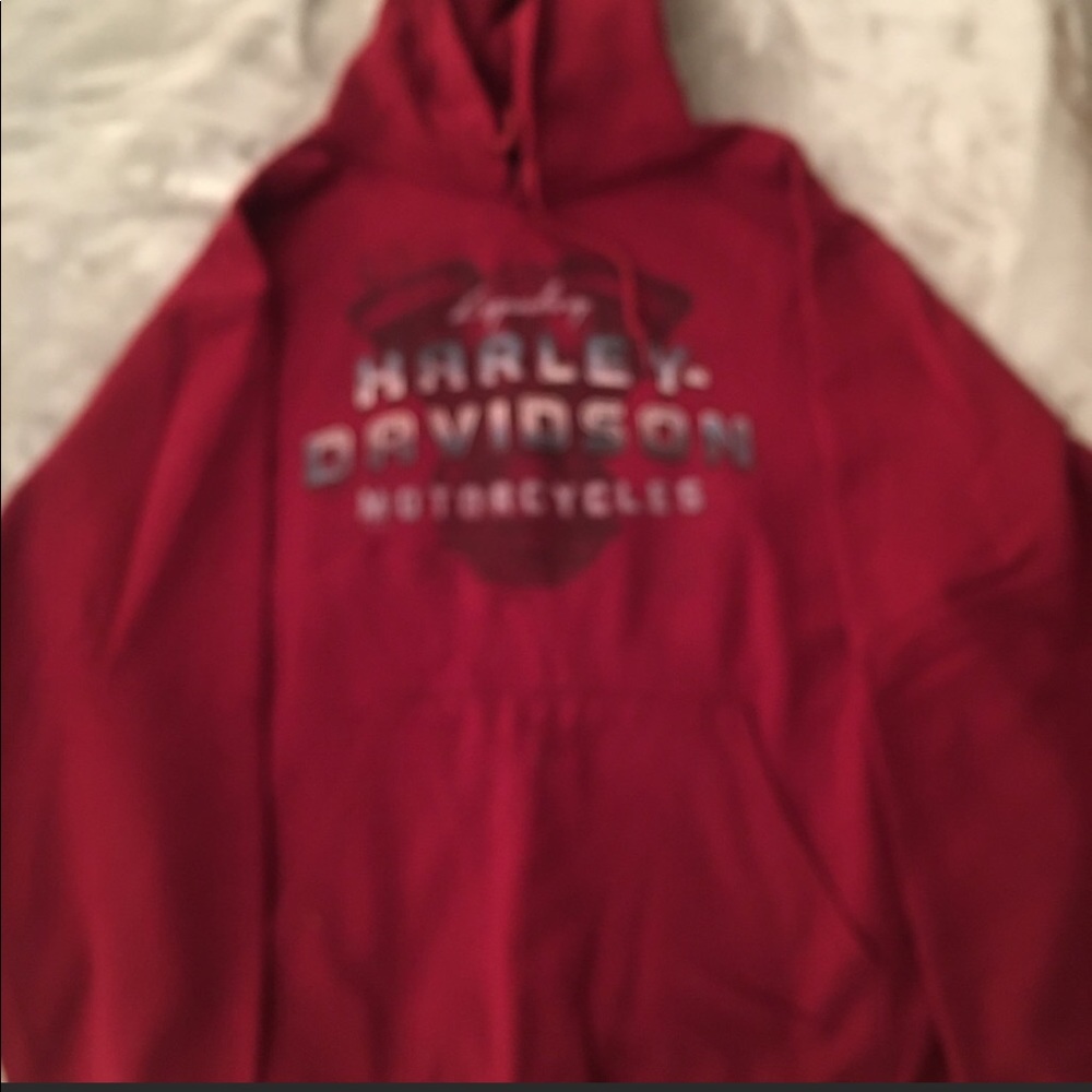 Men’s Harley Davidson XL sweatshirt worn twice mint condition